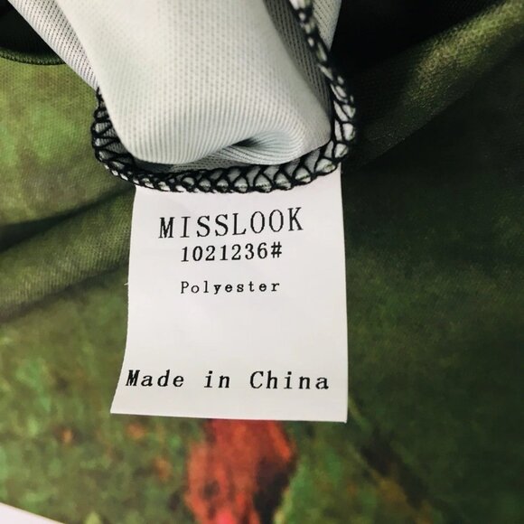 Misslook Lotus Garden Skirt Sz XL Forest Fairy Whimsy Boho - Picture 8 of 9